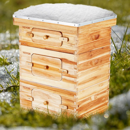 FX1+2 - 30 Frame Cedar Bee Hive Kit with Transparent Windows