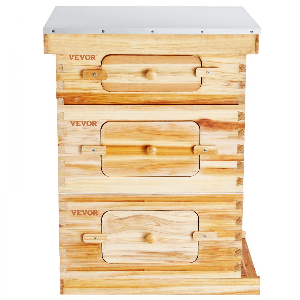 FX1+2 - 30 Frame Cedar Bee Hive Kit with Transparent Windows