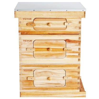 FX1+2 - 30 Frame Cedar Bee Hive Kit with Transparent Windows