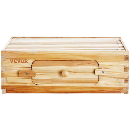 FX1 - Durable Cedar Beehive Kit with 10 Frames & Acrylic Windows