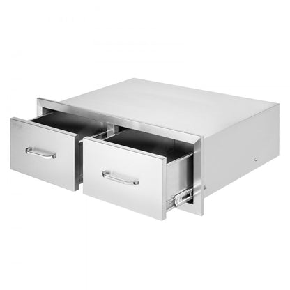 KM-CTG-2302-SKU11 - Durable Stainless Steel Outdoor Kitchen Drawers for Ample Storage