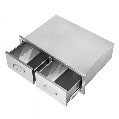 KM-CTG-2302-SKU11 - Durable Stainless Steel Outdoor Kitchen Drawers for Ample Storage