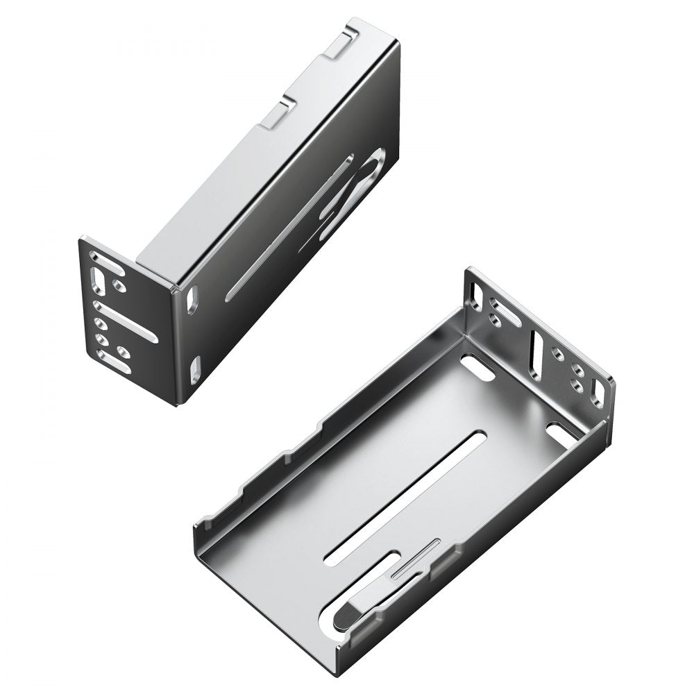 4500 - Galvanized Steel Drawer Slide Brackets, 10 Pairs for 10 Drawers