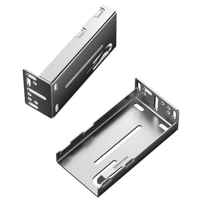 4500 - Galvanized Steel Drawer Slide Brackets, 10 Pairs for 10 Drawers