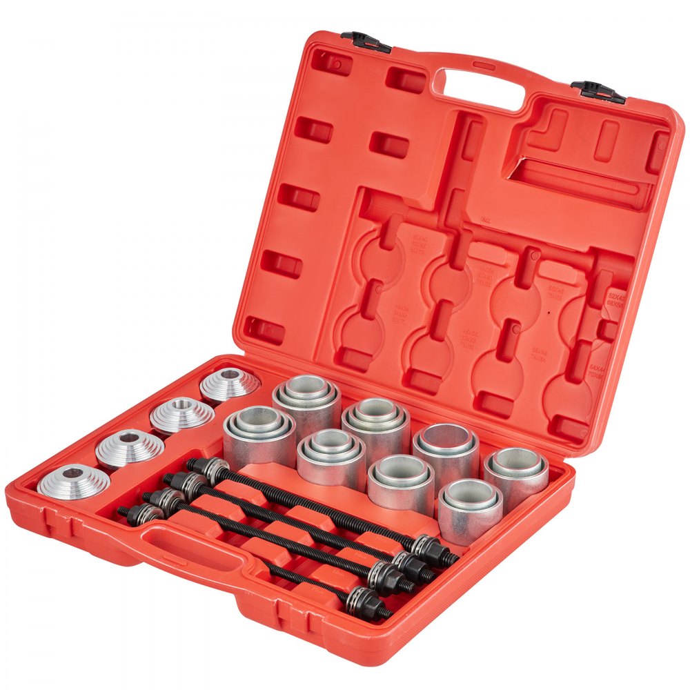 010570481209 - Durable 28-Piece Pull & Press Sleeve Kit for Auto Repairs
