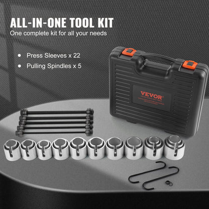 LX2001 - Automotive Bush Bearing Removal Kit with Durable Tools