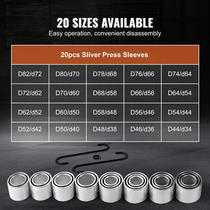 LX2003 - 28-Piece Bearing Removal Kit in Durable Carry Case