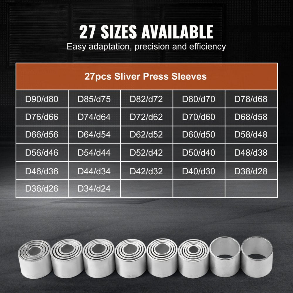 LX2004 - Durable 36 PCS Sleeves & Spindles Automotive Repair Kit
