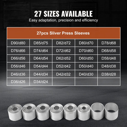 LX2004 - Durable 36 PCS Sleeves & Spindles Automotive Repair Kit