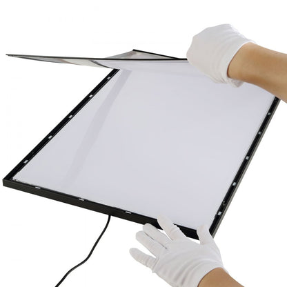 1530-2 - 34.4" x 22.4" Black LED Poster Frame with Magnetic Design