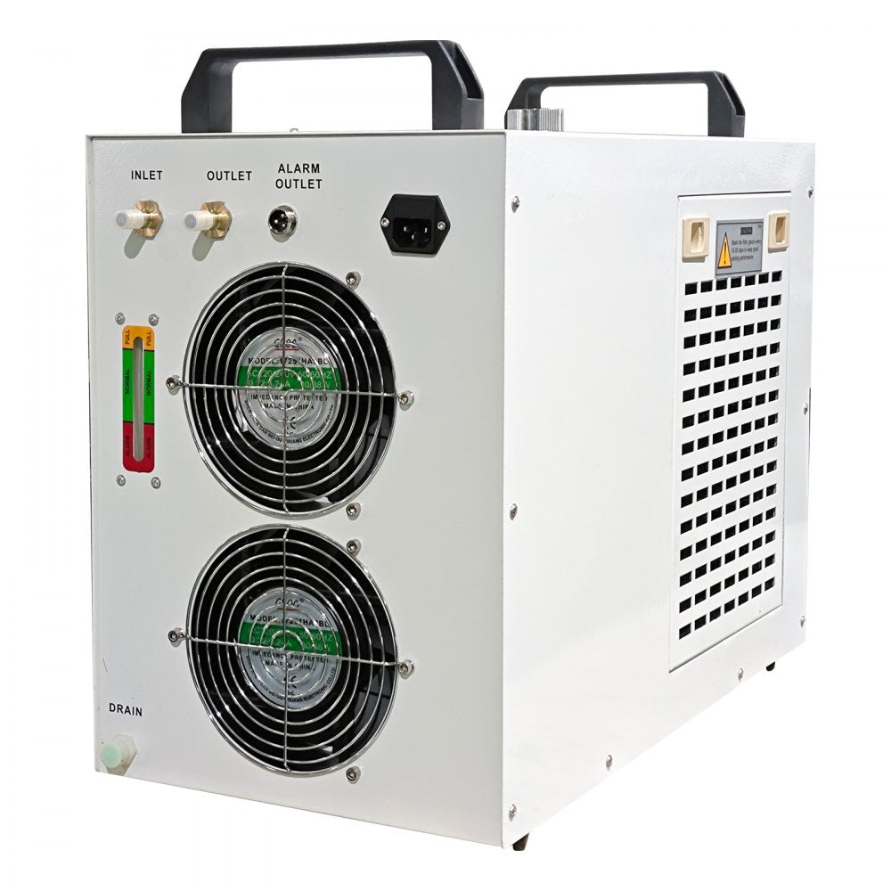 CW-5200 - 6L Industrial Chiller for CO2 Laser Tubes, 1400W Power