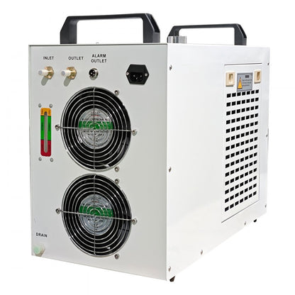 CW-5200 - 6L Industrial Chiller for CO2 Laser Tubes, 1400W Power