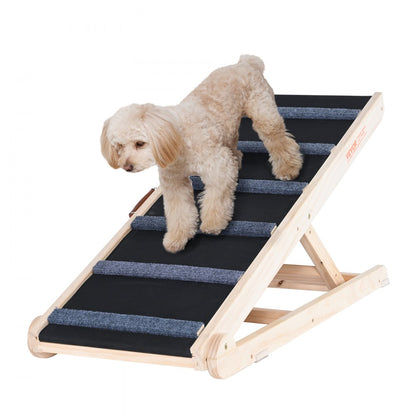 ZSJJ002 - 41.3" Folding Pine Dog Ramp with Non-Slip Surface
