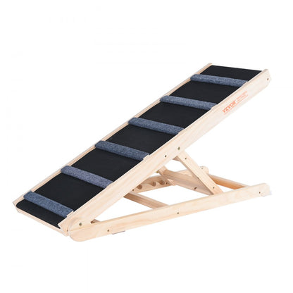 ZSJJ002 - 41.3" Folding Pine Dog Ramp with Non-Slip Surface