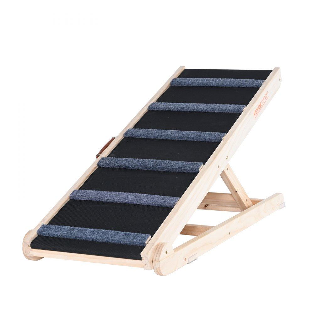 ZSJJ002 - 41.3" Folding Pine Dog Ramp with Non-Slip Surface