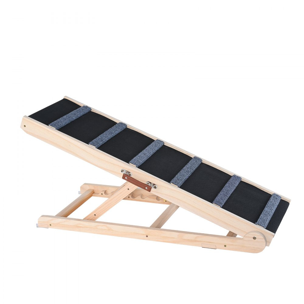 ZSJJ002 - 41.3" Folding Pine Dog Ramp with Non-Slip Surface