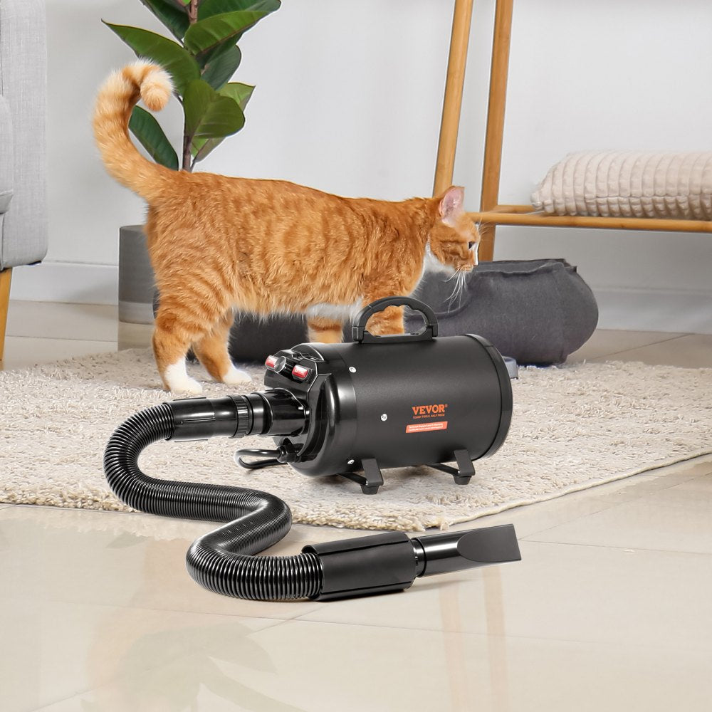 STL-1903 - 2800W VEVOR Dog Dryer with Adjustable Speed & Safety Features