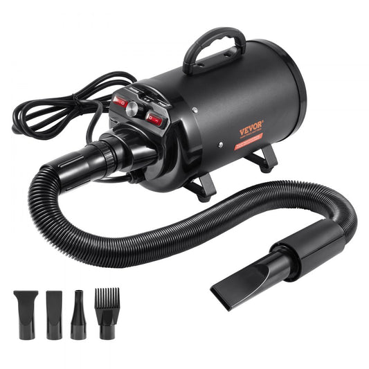 STL-1903 - 2800W VEVOR Dog Dryer with Adjustable Speed & Safety Features