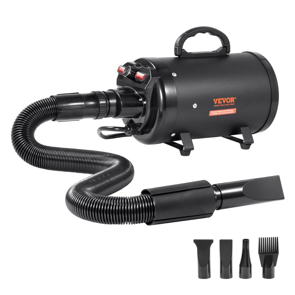 STL-1903 - 2800W VEVOR Dog Dryer with Adjustable Speed & Safety Features