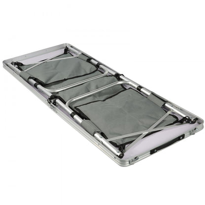 010224020947 - Lightweight Aluminum Camping Table with Adjustable Heights