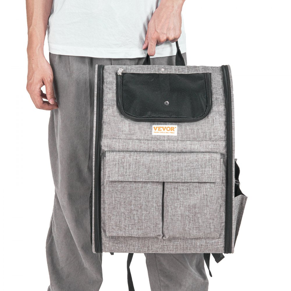 JW-XB21212519 - Lightweight Airline-Approved Rolling Pet Carrier for Pets Under 18lbs