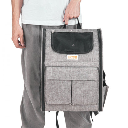 JW-XB21212519 - Lightweight Airline-Approved Rolling Pet Carrier for Pets Under 18lbs