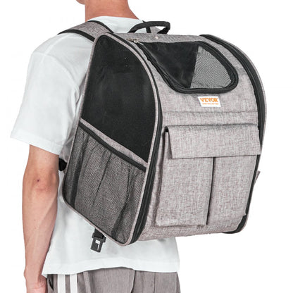 JW-XB21212519 - Lightweight Airline-Approved Rolling Pet Carrier for Pets Under 18lbs