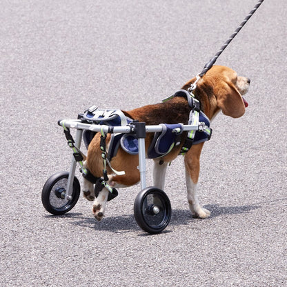 SS2-XS - Lightweight Adjustable Dog Wheelchair for Back Legs, 2.6lbs