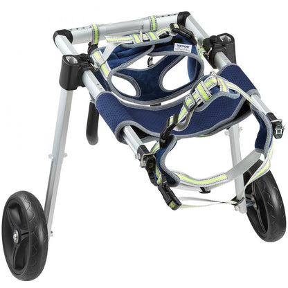 SS2-M - Lightweight Adjustable Dog Wheelchair for Back Legs, 5.5lbs