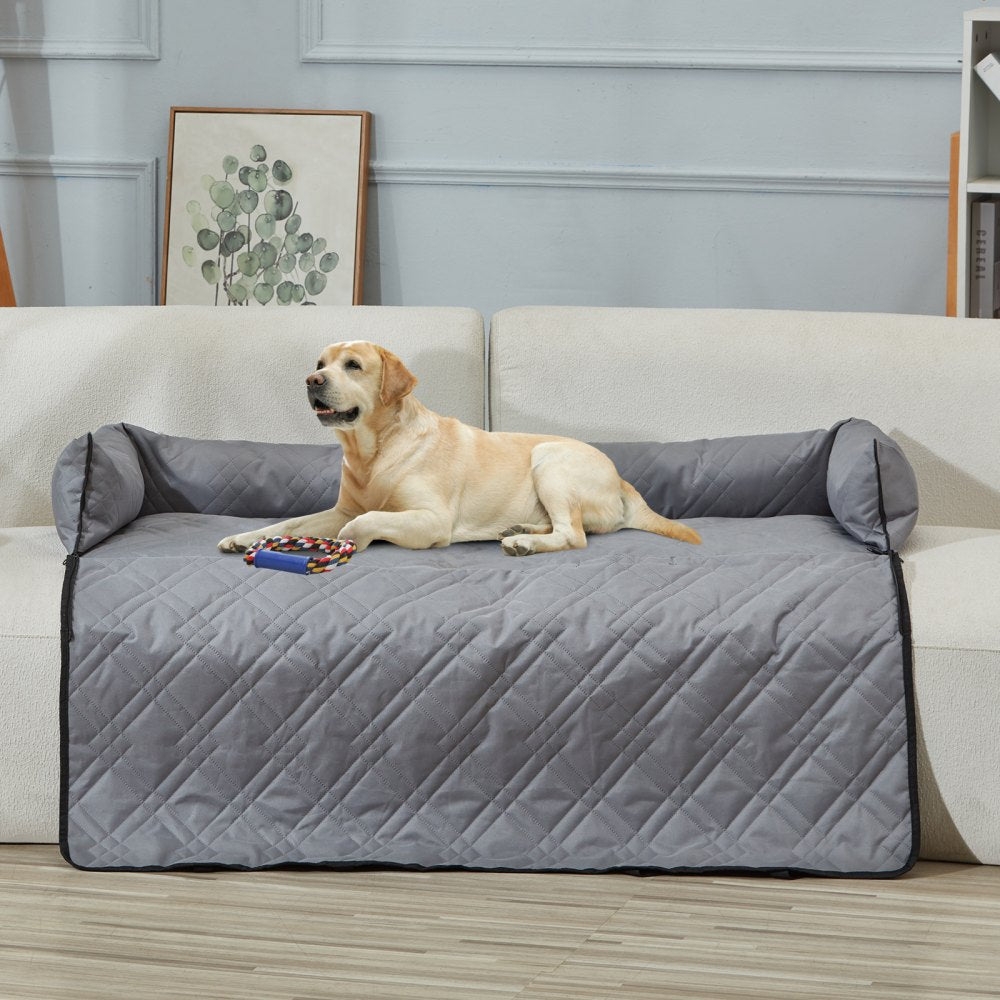 JBS-PCS-002-GRAY - Elevated Dog Car Seat for Pets up to 100 lbs