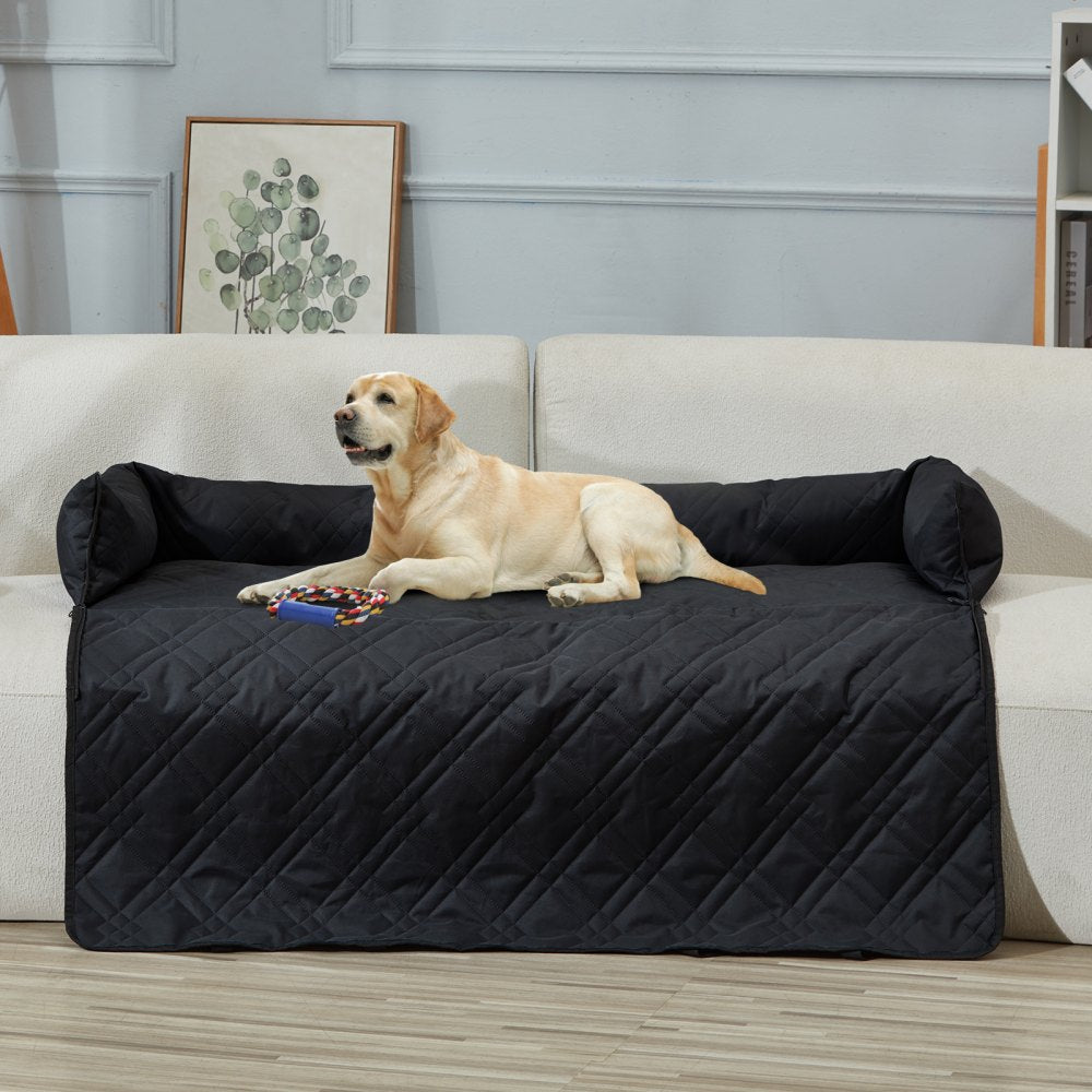 JBS-PCS-002-BLACK - Soft Media Car Booster Seat for Large Dogs up to 100 lbs