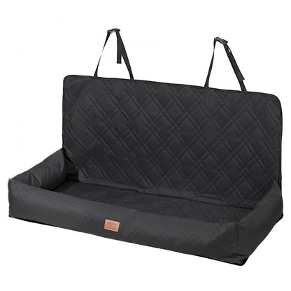 JBS-PCS-002-BLACK - Soft Media Car Booster Seat for Large Dogs up to 100 lbs