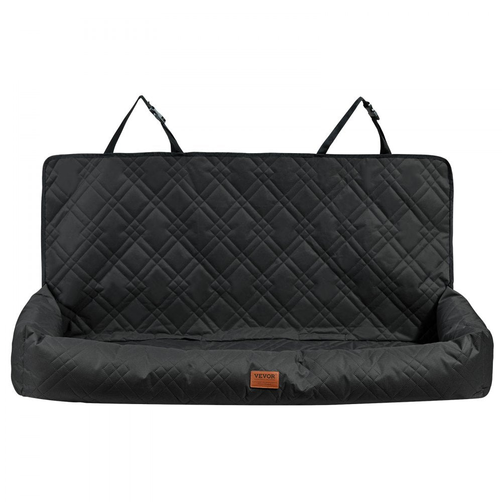 JBS-PCS-002-BLACK - Soft Media Car Booster Seat for Large Dogs up to 100 lbs