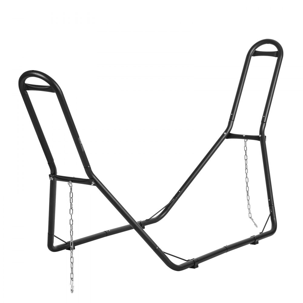 HR-UHS-01 - Adjustable Steel Hammock Stand for 6.9-12.8ft Hammocks, 450lbs Capacity