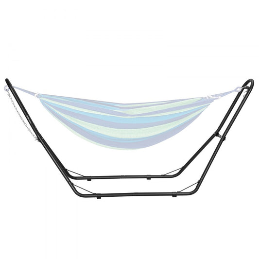 HR-UHS-01 - Adjustable Steel Hammock Stand for 6.9-12.8ft Hammocks, 450lbs Capacity