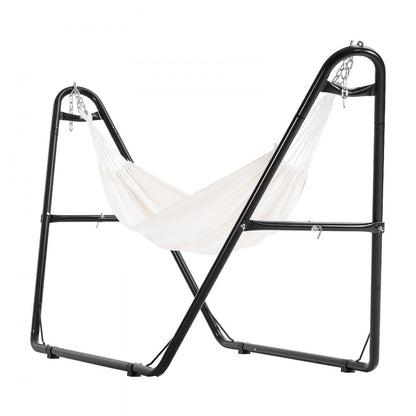 HR-AHS-01 - Heavy-Duty Steel Hammock Stand for 7.5-12.8 ft Hammocks