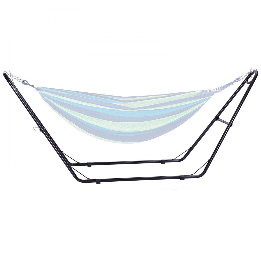 HR-AHS-02 - Heavy-Duty Hammock Stand for 7.5-13.5ft Hammocks, 550lbs Capacity