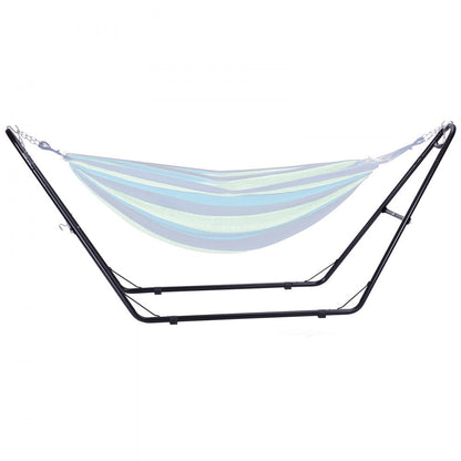 HR-AHS-02 - Heavy-Duty Hammock Stand for 7.5-13.5ft Hammocks, 550lbs Capacity