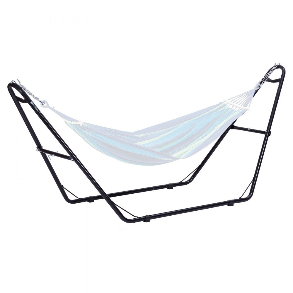 HR-AHS-02 - Heavy-Duty Hammock Stand for 7.5-13.5ft Hammocks, 550lbs Capacity