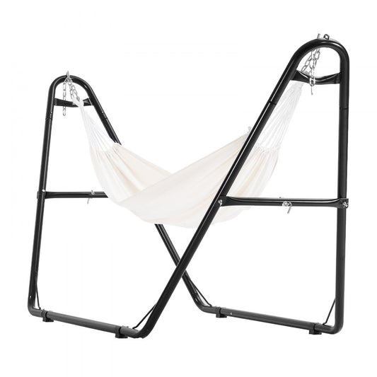 HR-AHS-02 - Heavy-Duty Hammock Stand for 7.5-13.5ft Hammocks, 550lbs Capacity