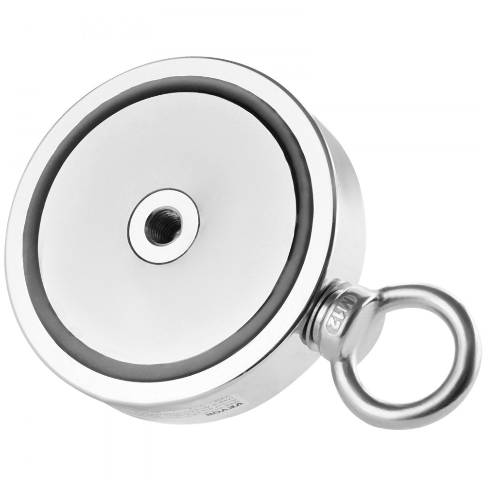 MG L-116D-2000 LBS - 2000 LBS Neodymium Fishing Magnet with Accessories