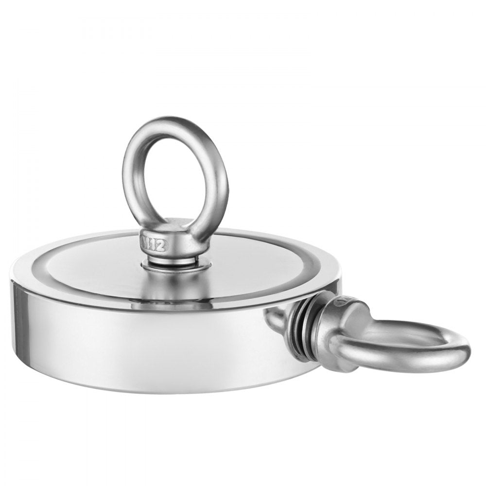 MG L-116D-2000 LBS - 2000 LBS Neodymium Fishing Magnet with Accessories