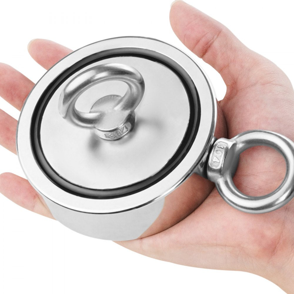 MG L-94DR-1700 LBS - Powerful 1700 LBS Neodymium Fishing Magnet Kit