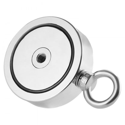 MGL-94D-1400 LBS - 1400 LBS Neodymium Fishing Magnet Kit with Accessories