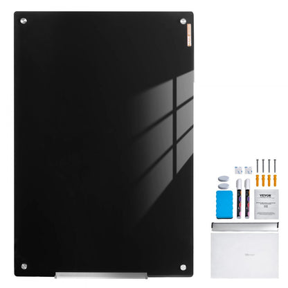 GB-2436-MB - Frameless 24" x 36" Magnetic Glass Whiteboard