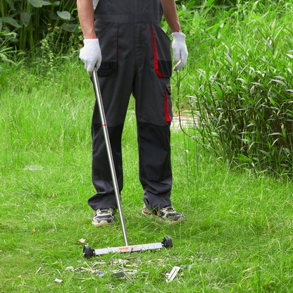 QJ8039+QJ8010 - 15" Magnetic Sweeper & Telescoping Tool for Efficient Cleanup