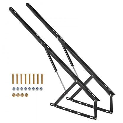 HW-3701-1500mm-90kg - 59x79" Wall Bed Lift Kit for Easy Storage