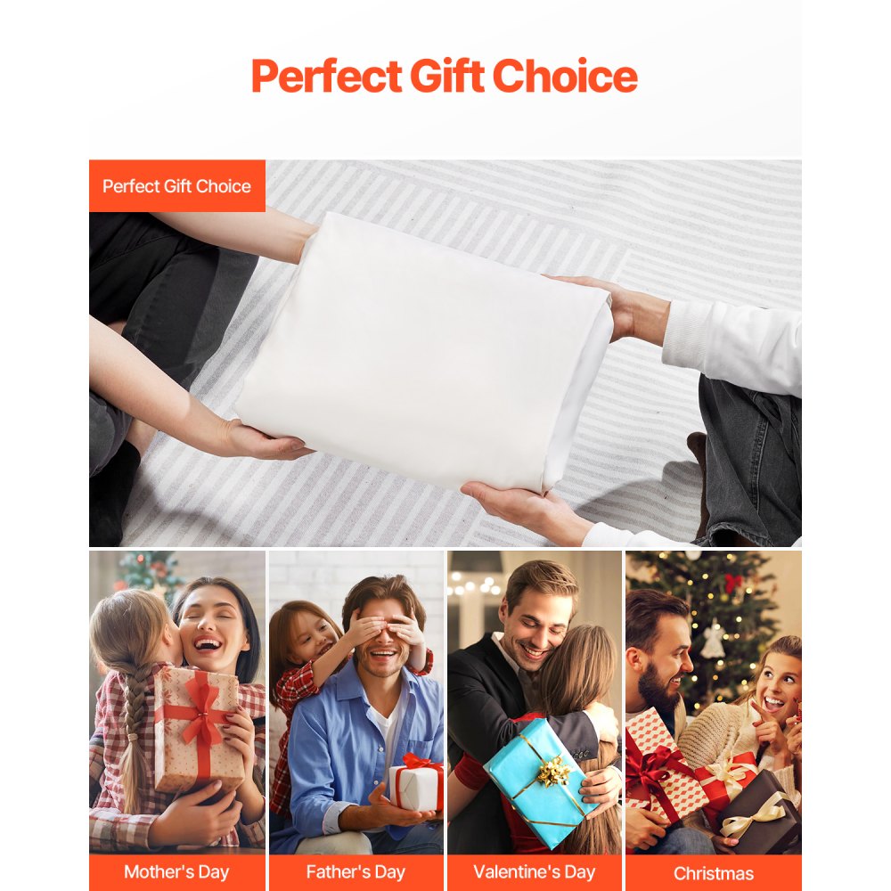 SYSH-PS01Q - Soft & Breathable 4-Piece Queen Bed Sheet Set