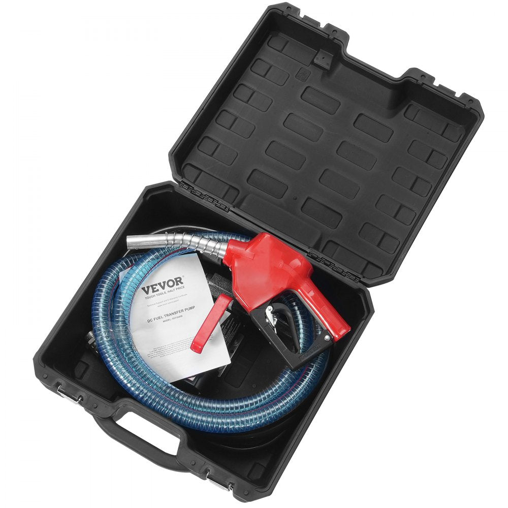 DCFD40A - 12V Fuel Transfer Pump, 10 GPM, Includes 13ft Hose