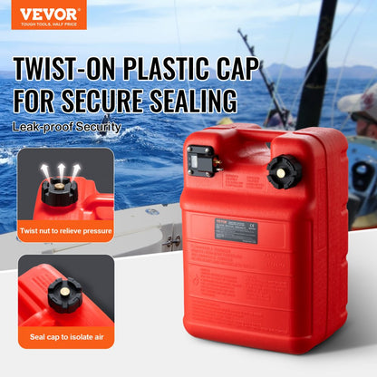 LD-YG-P24 - 6.34 Gallon High-Density Marine Fuel Tank with Gauge